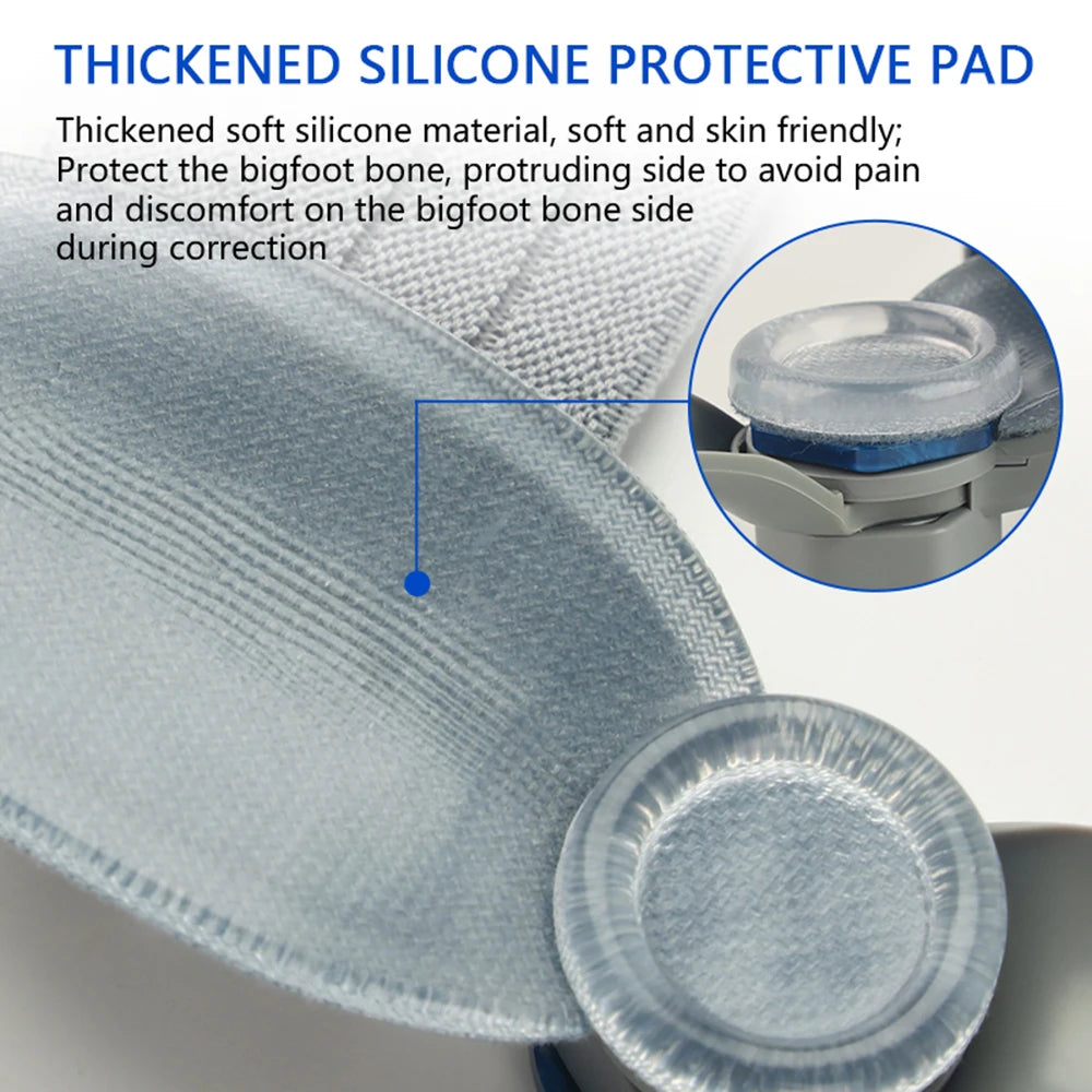 Adjustable Bunion Corrector and Toe Straightener Brace - 4