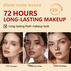 Sunscreen Cushion Foundation for Flawless Semi-Matte Coverage