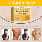 Turmeric Kojic Acid Soap Brightening Face and Body Cleansing Bar