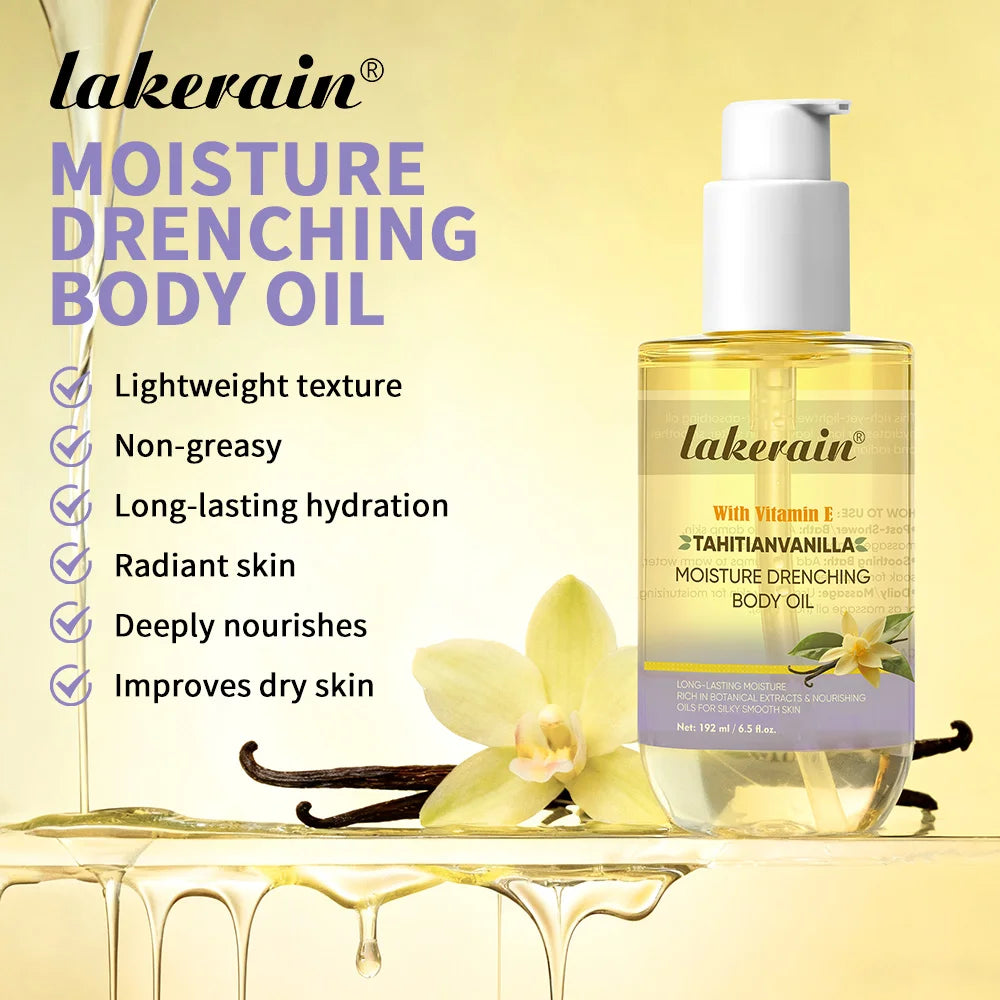 Moisture Drenching Body Oil for Radiant Skin