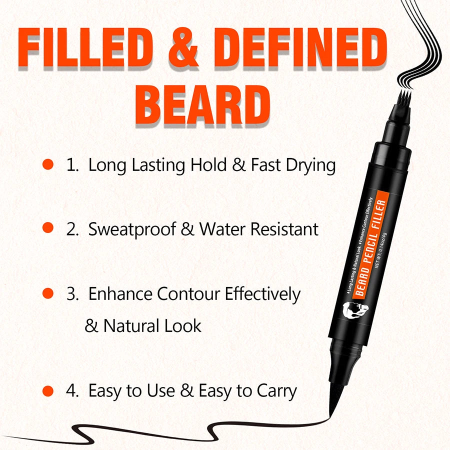 Goiple Beard Growth Care Kit Grooming Set for Men - 5