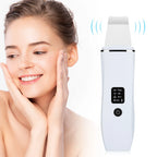 Ultrasonic Facial Skin Scrubber for Deep Pore Cleaning and Lifting