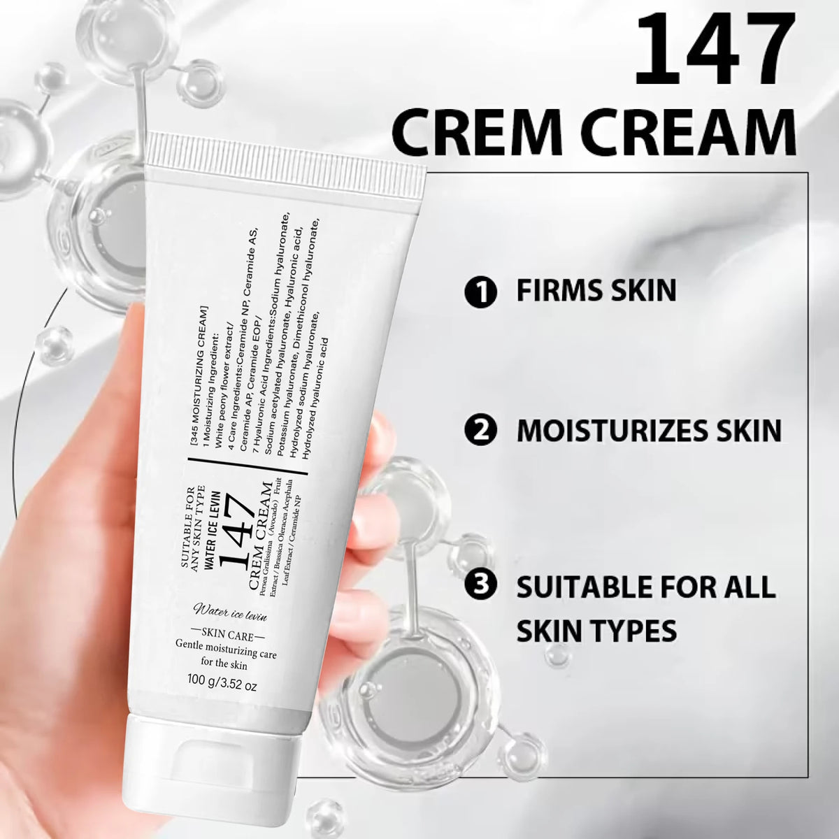 147 Hydrating Skin Care Cream Moisturizing Face Firming Moisturizer