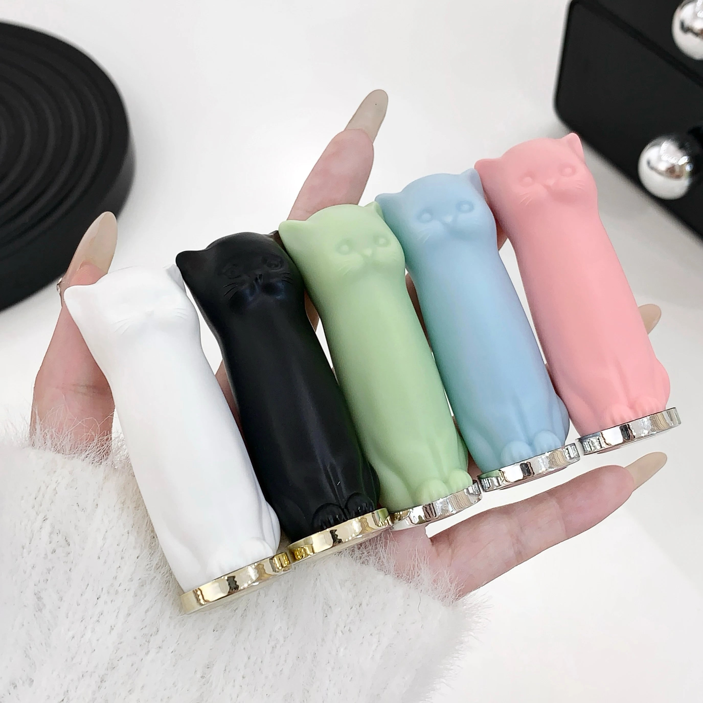 Milk Cat Moisturizing Lipstick Long Lasting Lip Balm - 1