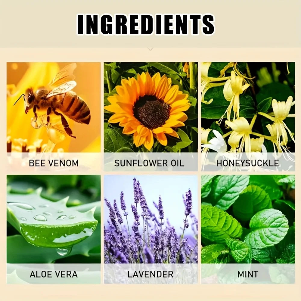 Bee Venom Moisturizing Cream Anti Aging Skin Firming Treatment 60g - 5
