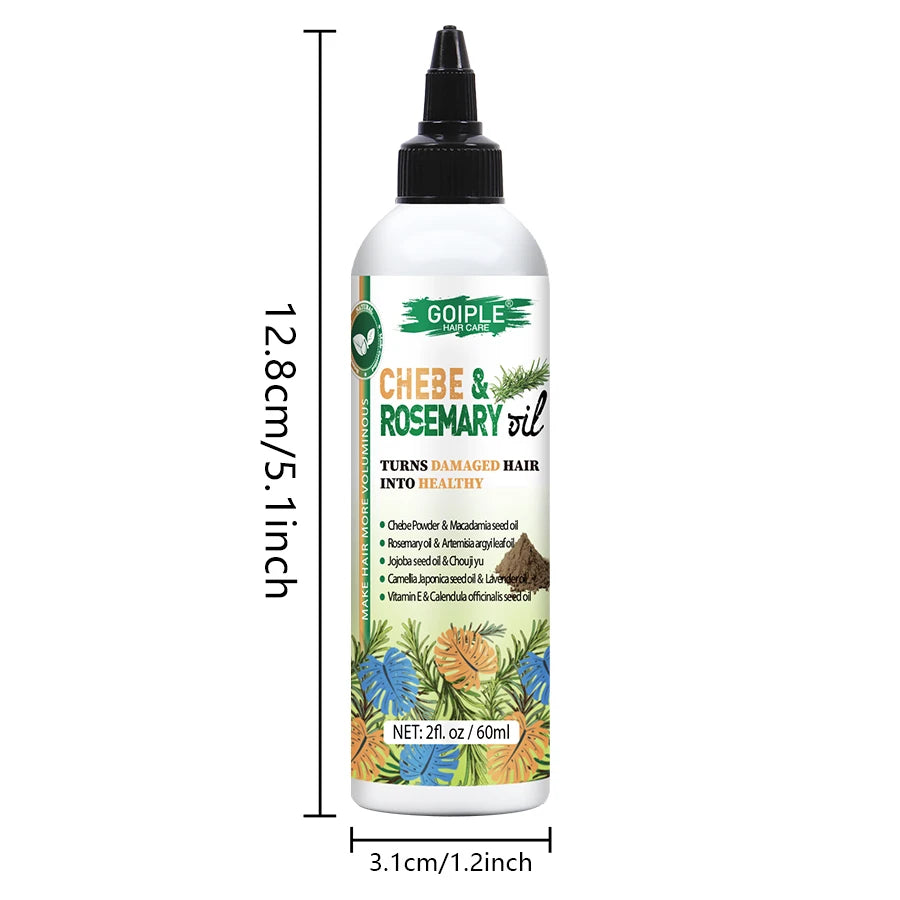 60ml Chebe and Rosemary Hair Oil Strengthening Treatment - 13