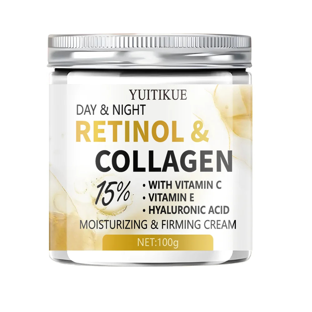 YUITIKUE Retinol Collagen Firming Cream Day Night Moisturizer 100g