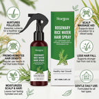 Rosemary Rice Water Hair Growth Spray for Damaged Hair