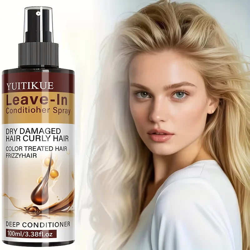 Leave-In Conditioner Spray for Dry Damaged and Frizzy Hair 100ml