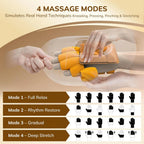 Cordless Hand and Finger Massager with Heat and Compression