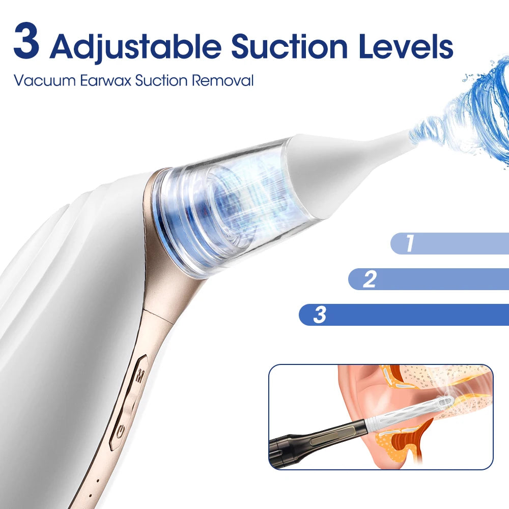 Electric Earwax Removal Vacuum Tool