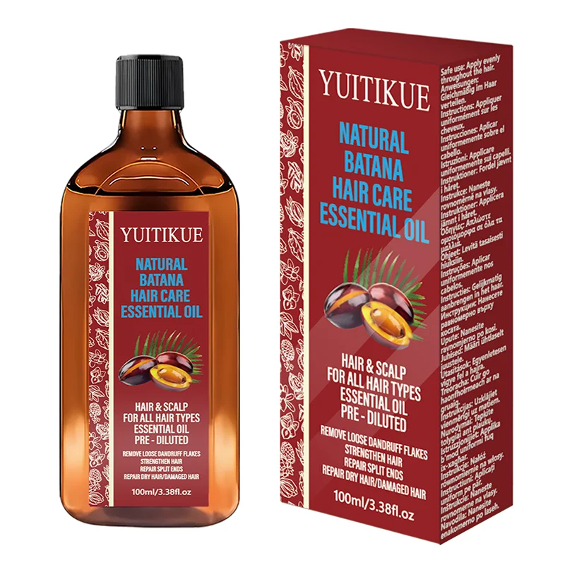 Natural Batana Hair Essential Oil 100ml Cold Pressed Scalp Treatment - 13