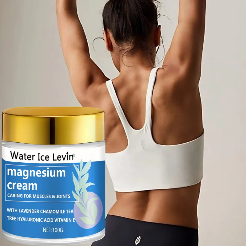 Magnesium Cream for Muscle Relief & Deep Skin Hydration 100g