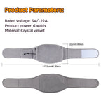 Electric Heated Waist Warmer for Pain Relief