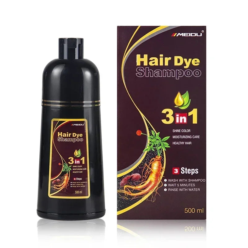 3 In 1 Herbal Hair Dye Shampoo 500ml - 13