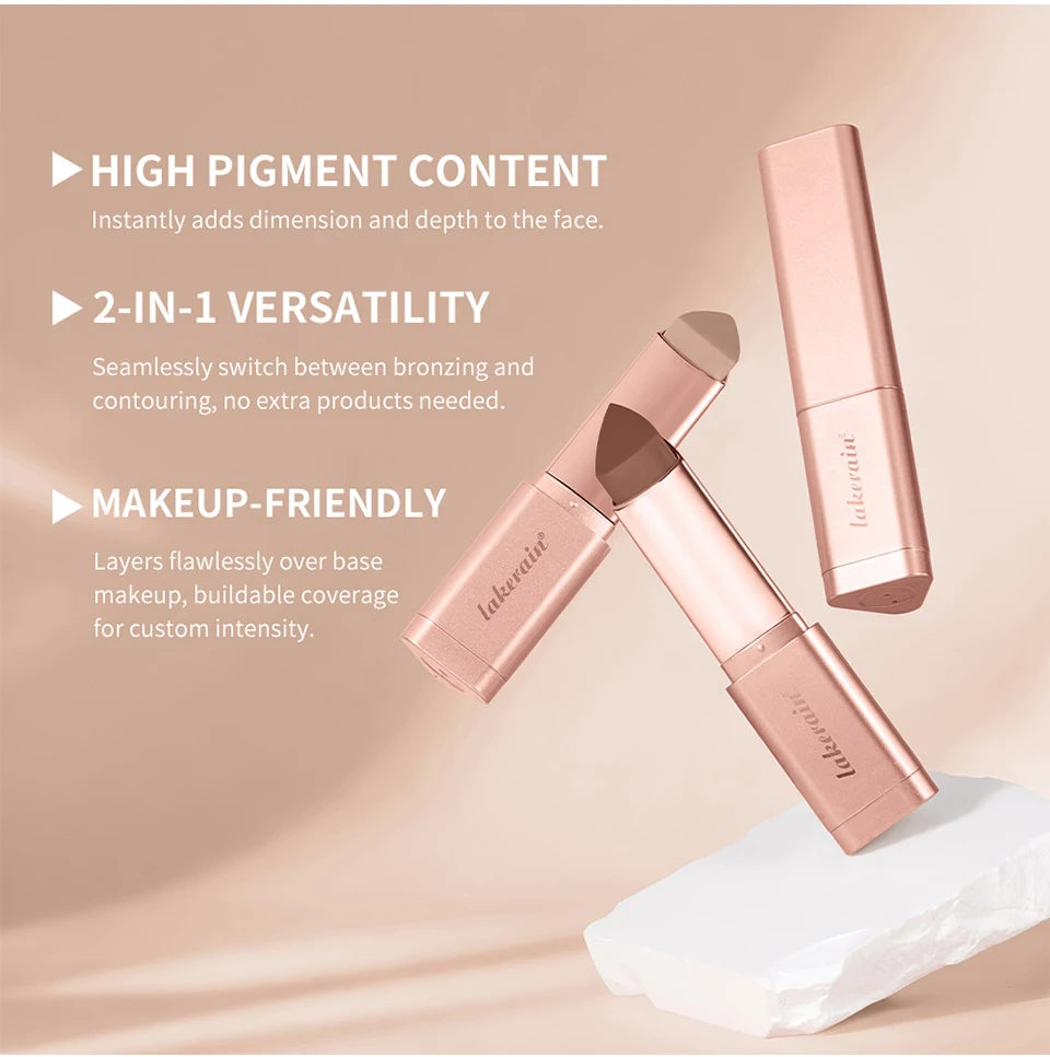 Cream Bronzer Stick for Seamless Face Contouring - 10