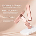 Cream Bronzer Stick for Seamless Face Contouring