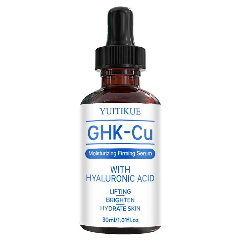 YUITIKUE GHK-Cu Hyaluronic Acid Face Serum Firming Hydrating Treatment