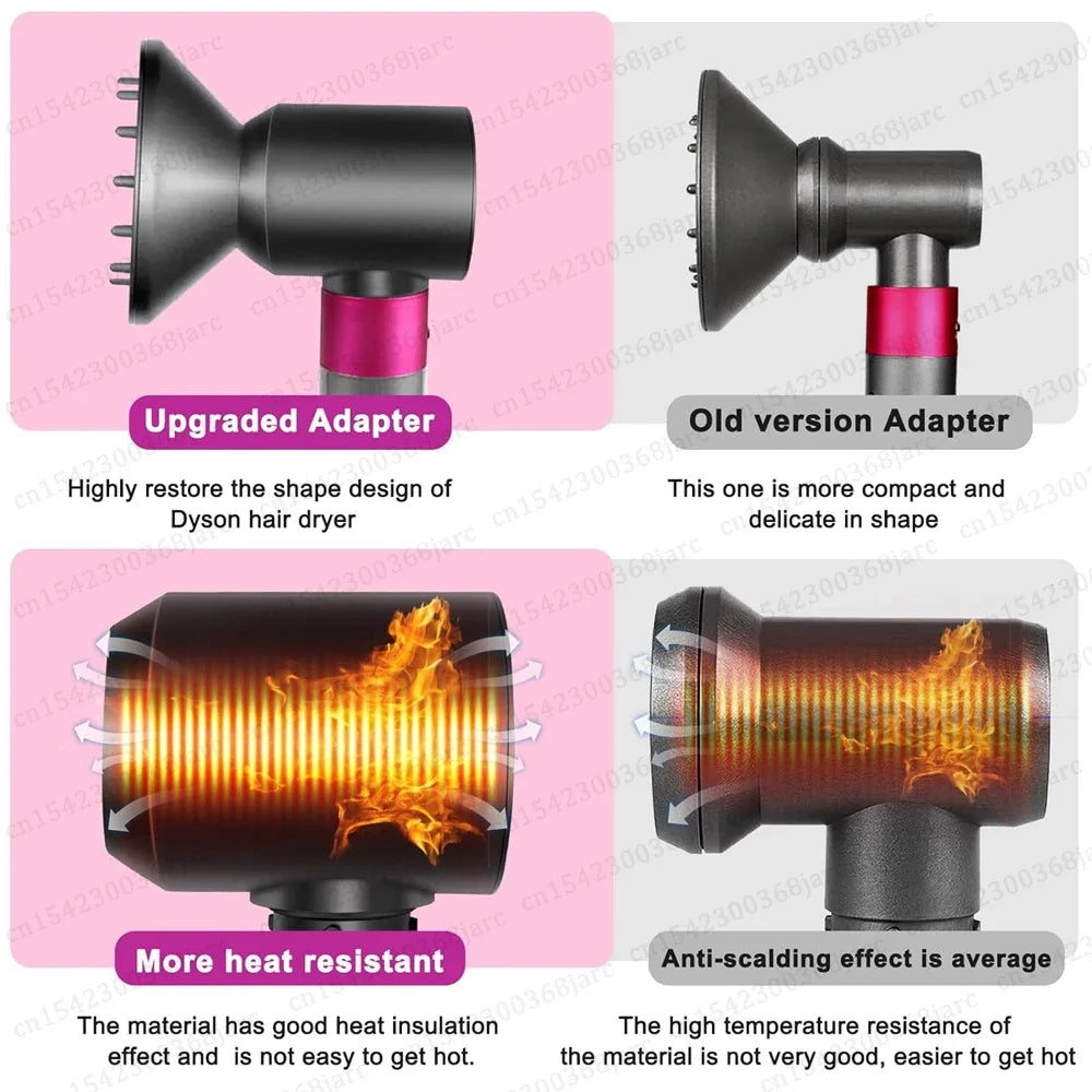 Diffuser Attachment for Dyson Airwrap HS01 HS05 Styler to Hair Dryer