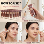 Velvet Matte Liquid Foundation for All-Day Wear