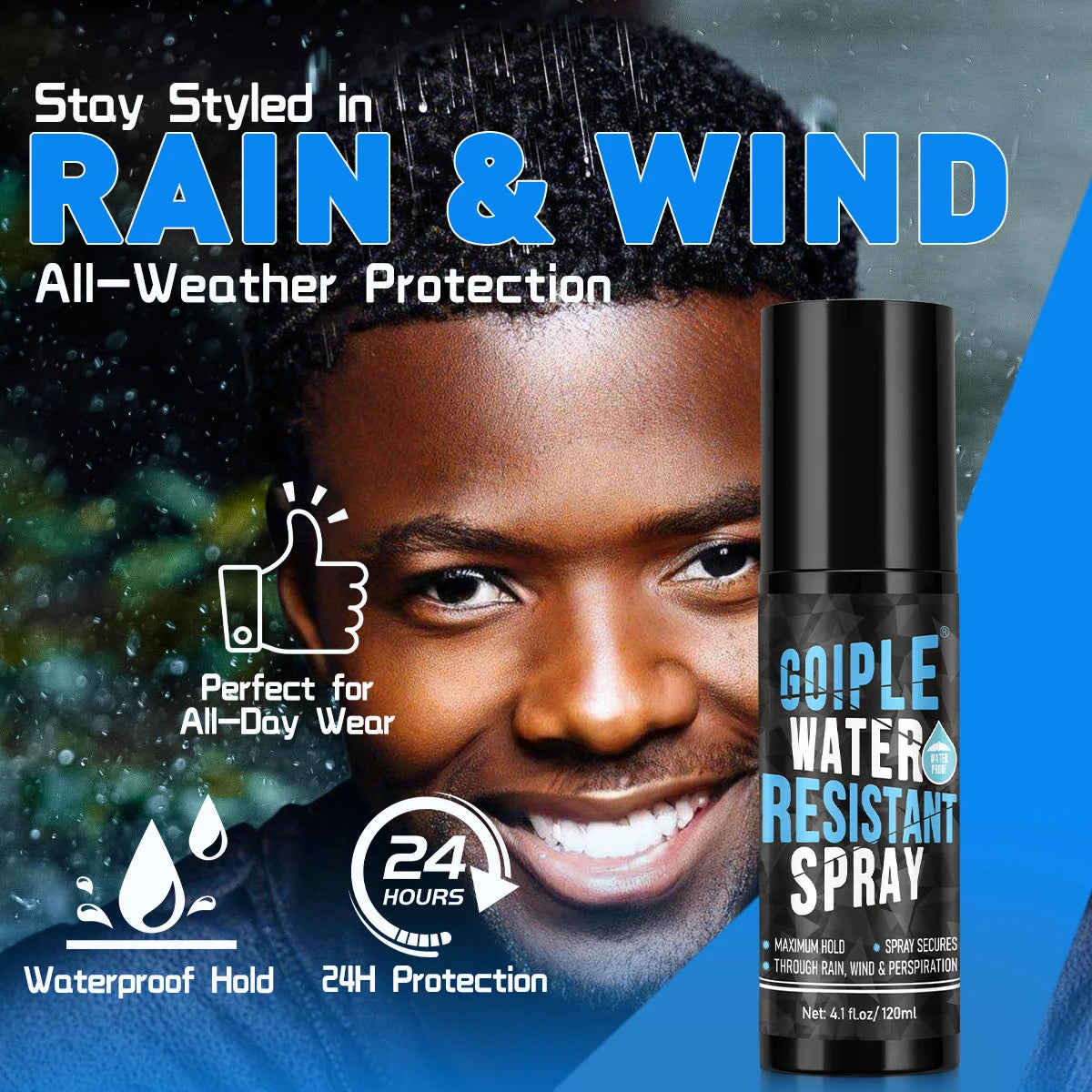 Goiple Hair Building Fibers Kit Instant Thickener and Styling Spray - 8