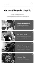4 Pack Car Air Freshener Hanging Diffuser Interior Fragrance Set