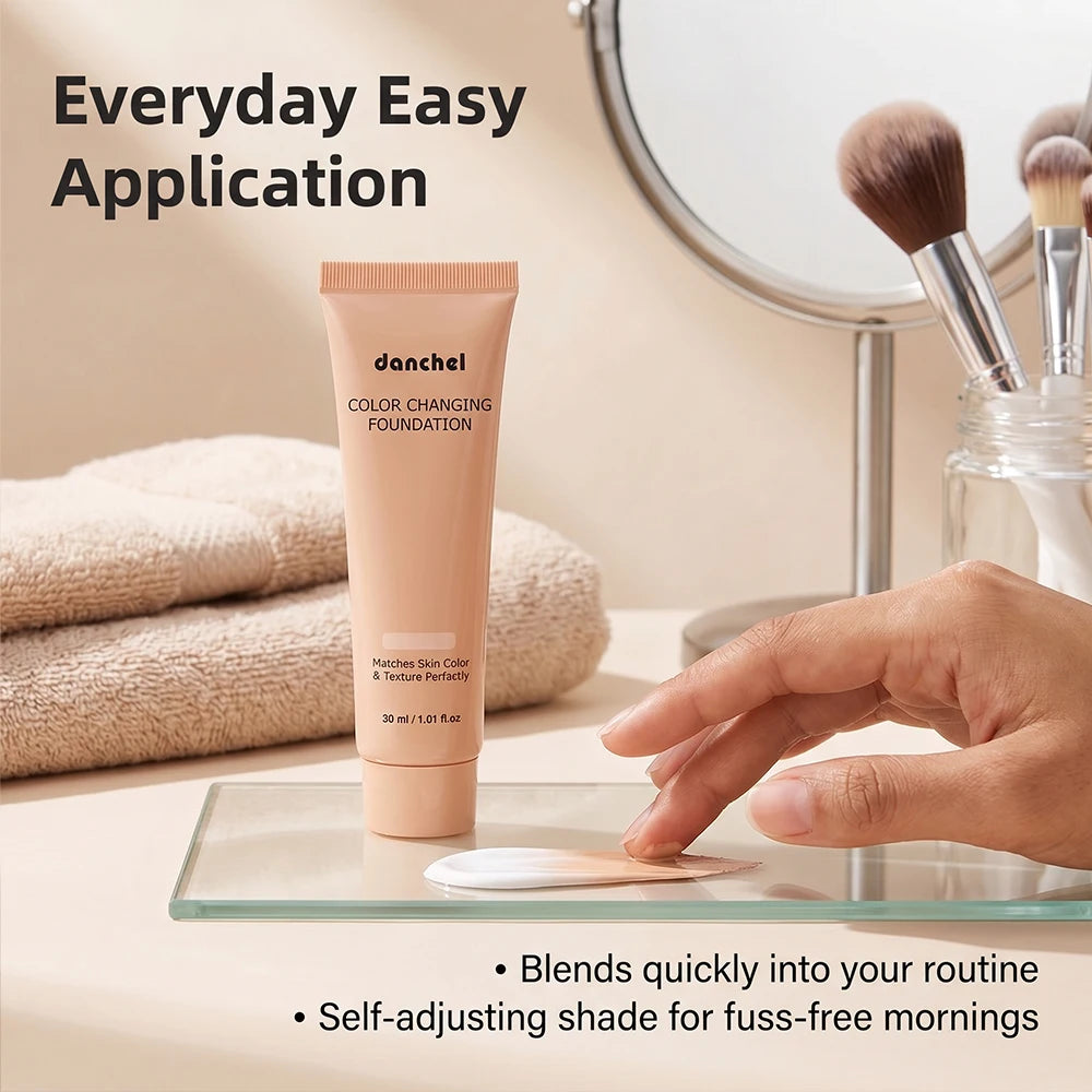 Color-Changing Liquid Foundation for Flawless Skin Tone - 15