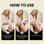 Soothing Leg Massage Cream for Muscle Relief