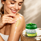 YUITIKUE Aloe Vera and Coconut Oil Moisturizing Body Gel Cream