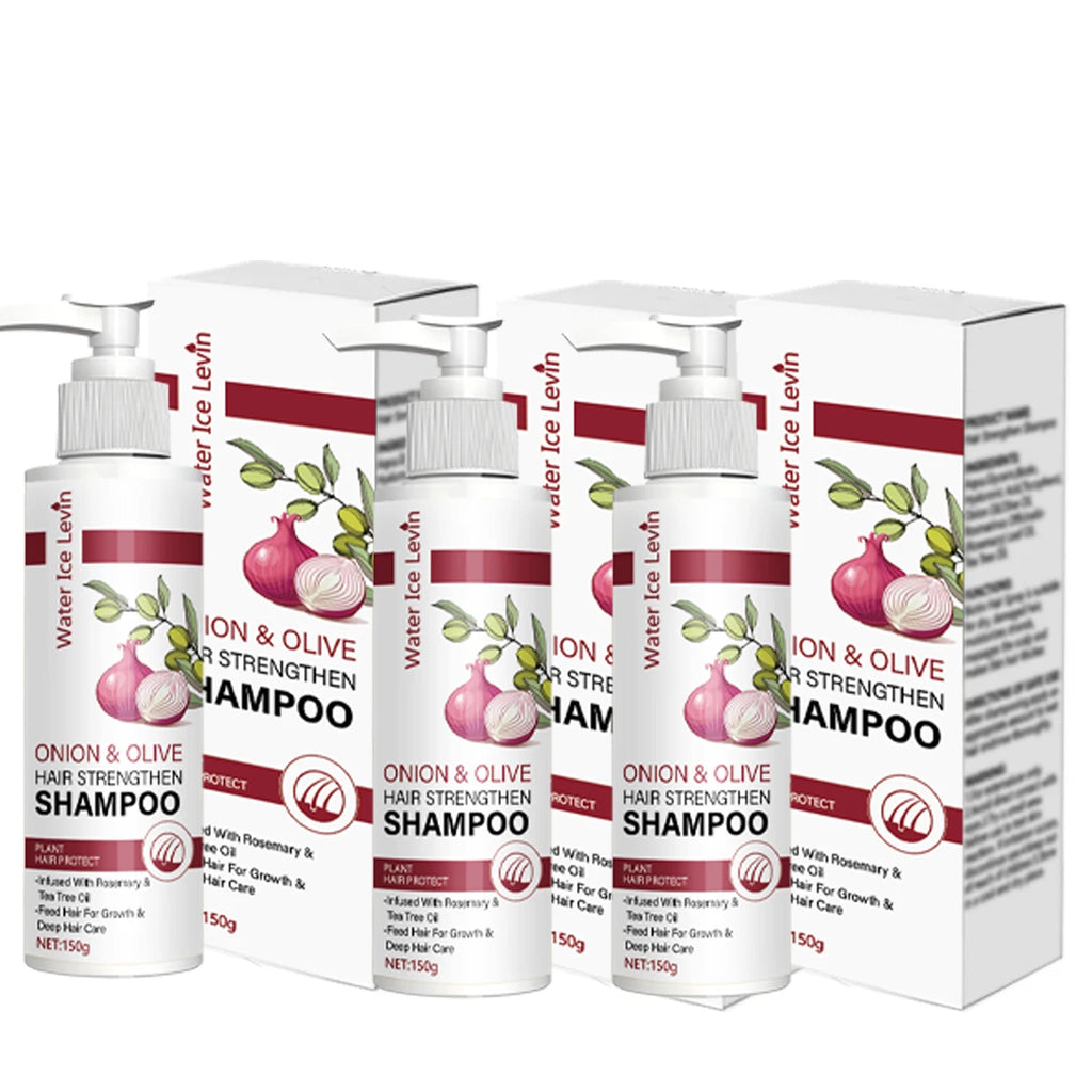 Onion and Olive Hair Strengthening Shampoo with Biotin and Rosemary Oil