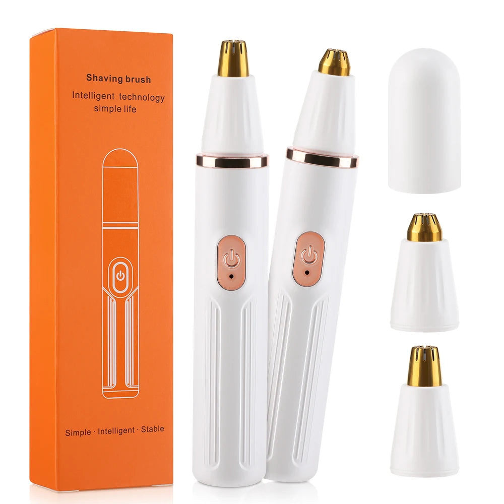 2-in-1 Rechargeable Eyebrow and Nose Hair Trimmer - 16