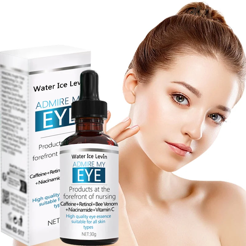 Caffeine and Retinol Eye Serum for Dark Circles and Puffiness