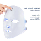 7-Color LED Light Therapy Face Mask for Skin Rejuvenation