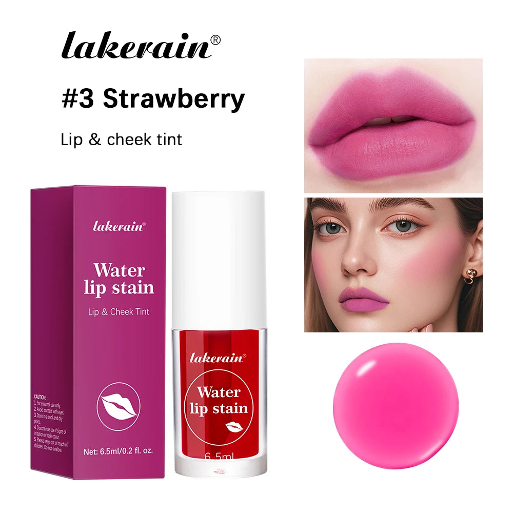 Long-Lasting Waterproof Water Lip Stain and Cheek Tint - 33