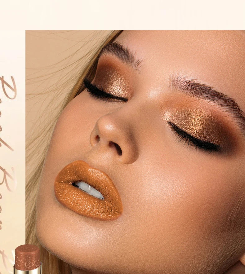 Shiny Lipstick Waterproof Long Lasting Glitter Lip Gloss - 16