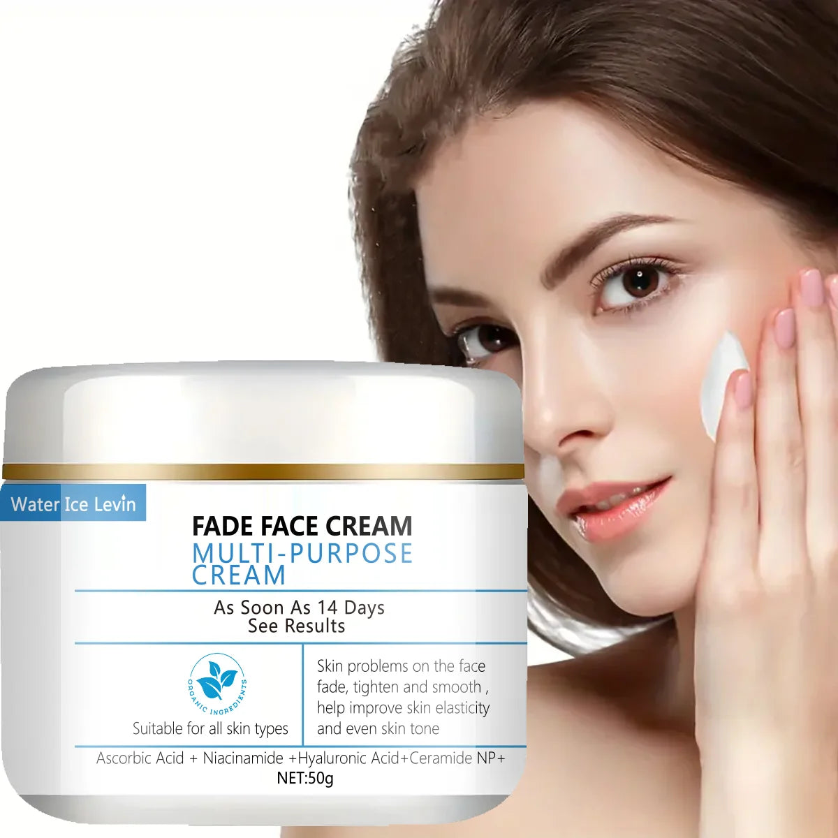 Water Ice Levin Anti Aging Face Cream Moisturizing Dark Circle Remover