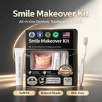 Moldable Silicone Denture Set for Instant Smile Makeover