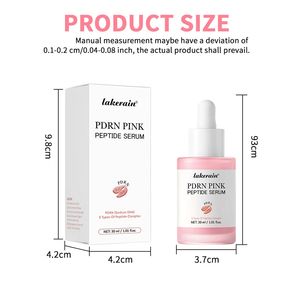 Pore Refining Toner Pad and Pink Peptide Facial Serum Set - 27