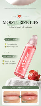 Sadoer Fruit Essence Lip Oil Moisturizing Lip Gloss Hydrating Care