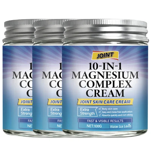 10 in 1 Magnesium Complex Cream Joint and Skin Care Moisturizer
