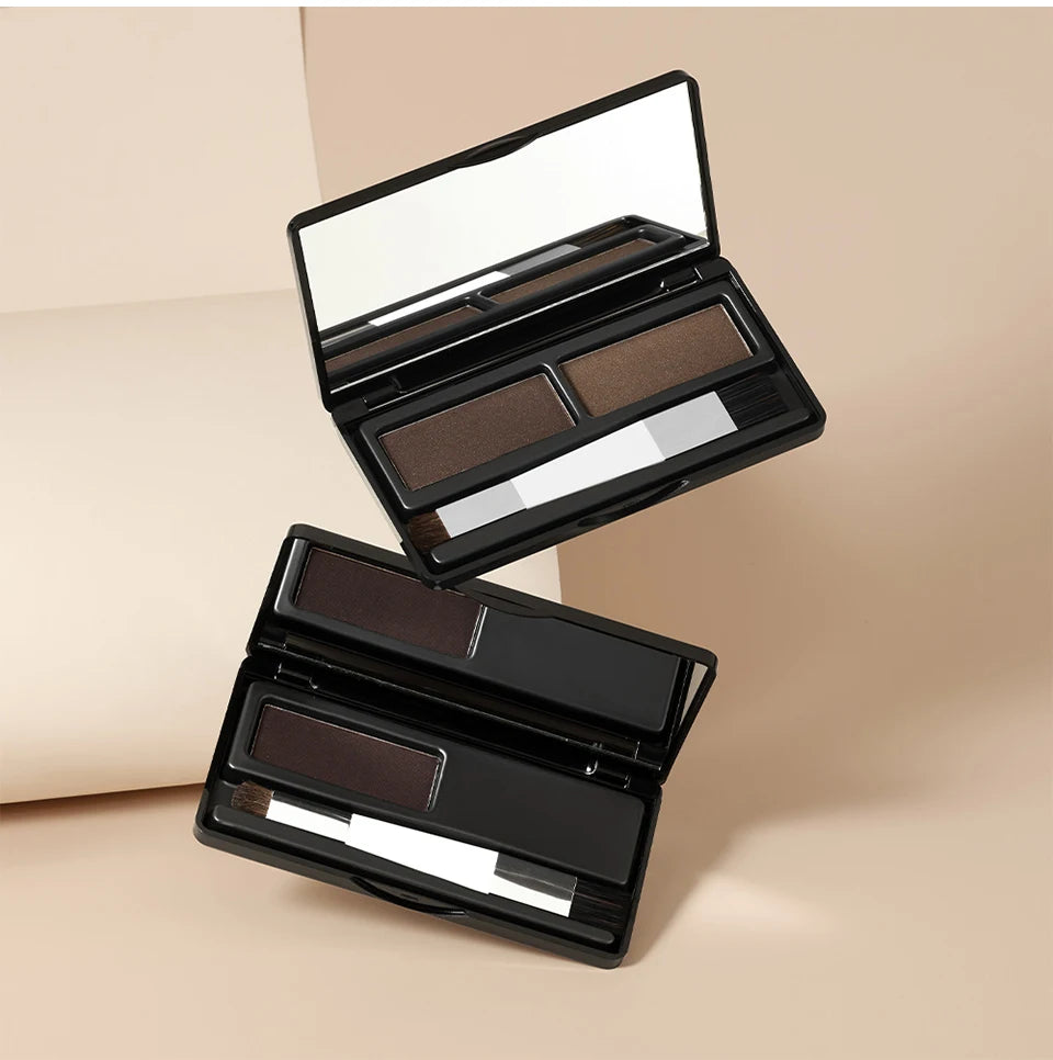 Instant Root Concealer Powder Palette for Gray Hair Coverage - 21