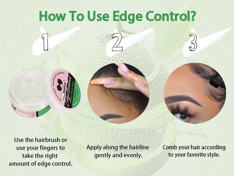 Goiple Lace Wig Adhesive Kit Melting Spray Hair Wax and Edge Control - 22