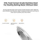 Mijia Smart Electric Kettle 3 Stainless Steel Rapid Boiling Water Heater