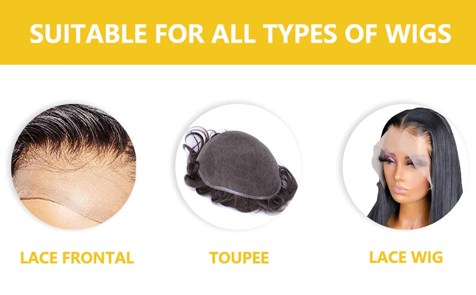 Lace Tint Mousse and Hair Wax Stick Wig Installation Kit