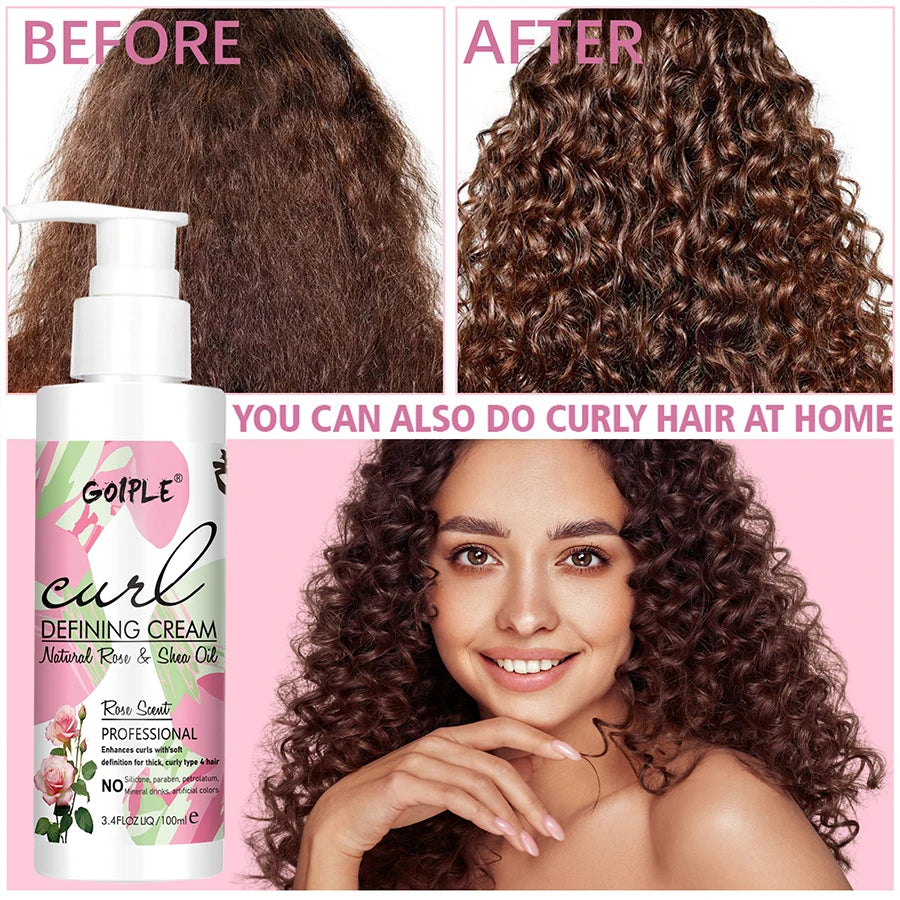 Goiple Chebe Hair Care Set Moisturizing Growth Oil and Curl Cream - 25