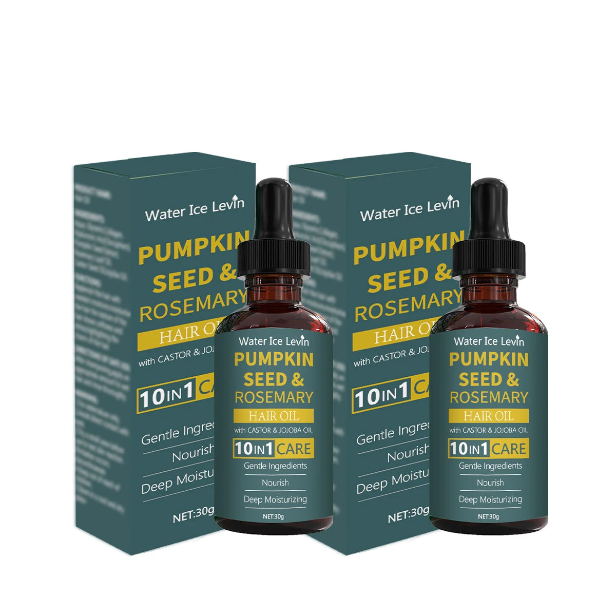 Pumpkin Seed & Rosemary Hair Oil - 10-in-1 Nourishing Scalp Treatment