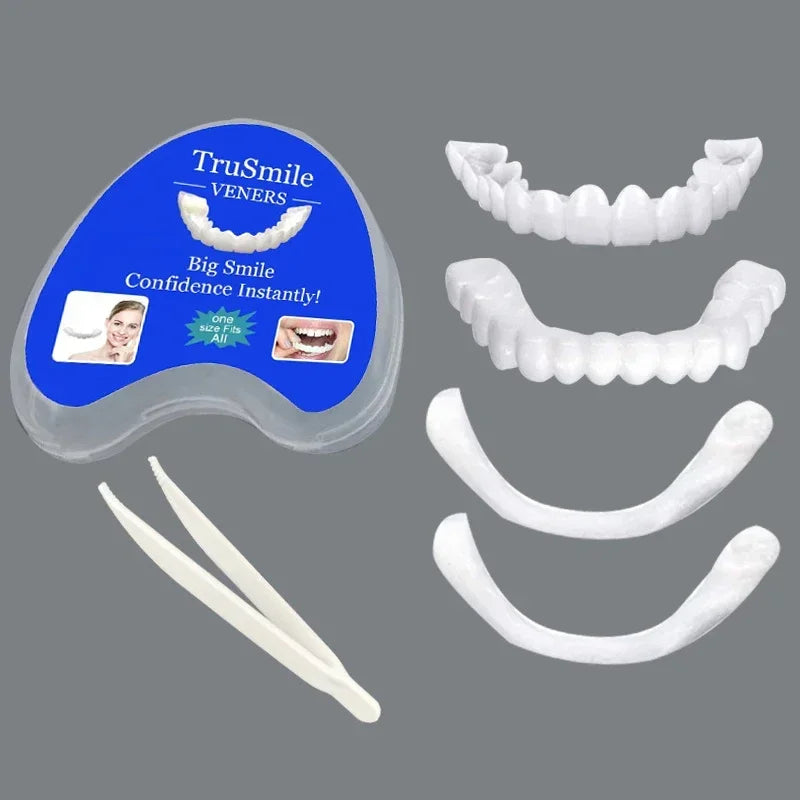 Snap-On Temporary Smile Veneers for Instant Teeth Whitening - 17