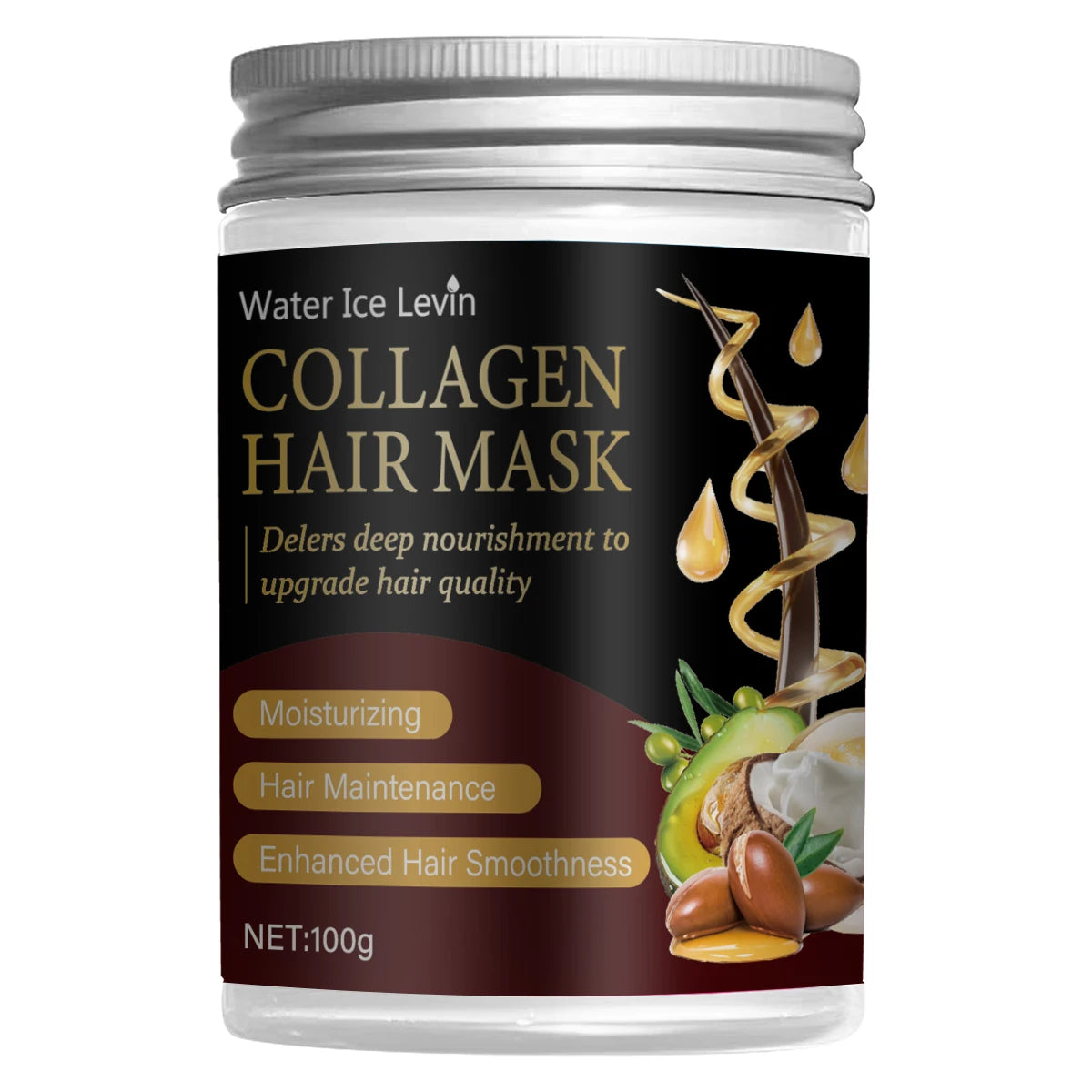 Collagen Hair Mask with Argan and Coconut Oil 100g