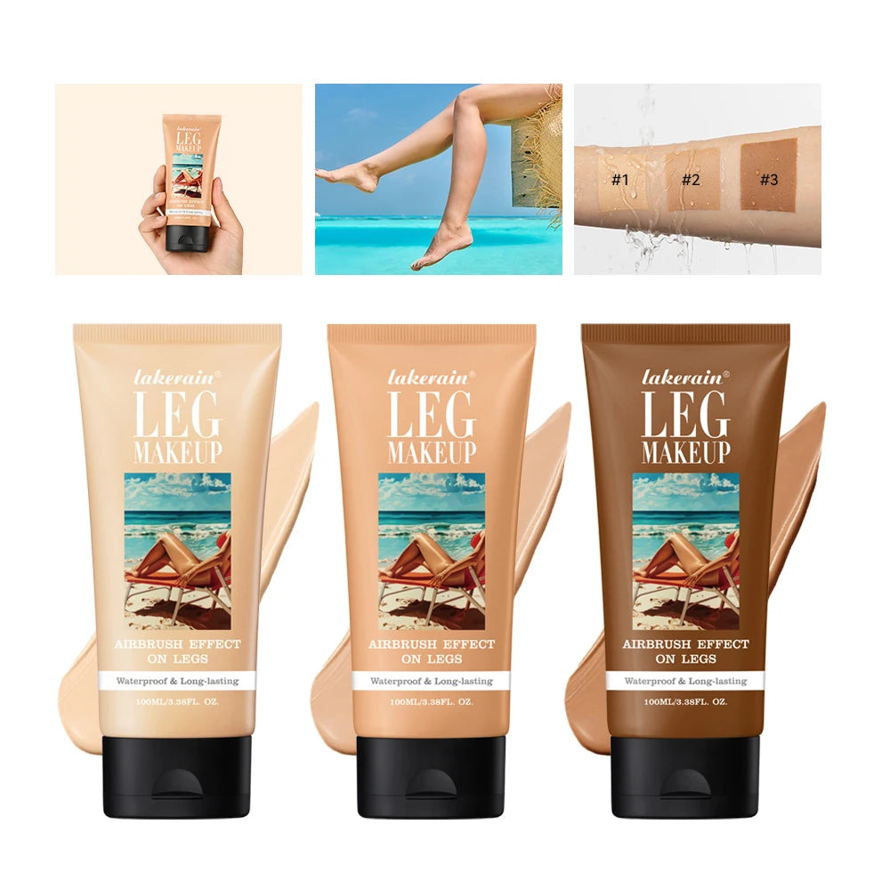 Waterproof Leg Makeup Foundation for Flawless Skin