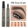4-Tip Eyebrow Pencil Waterproof Liquid Brow Pen Microblading Pen